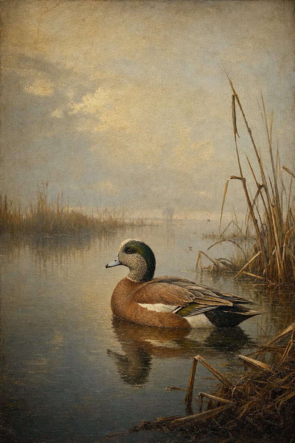 American Wigeon Drake