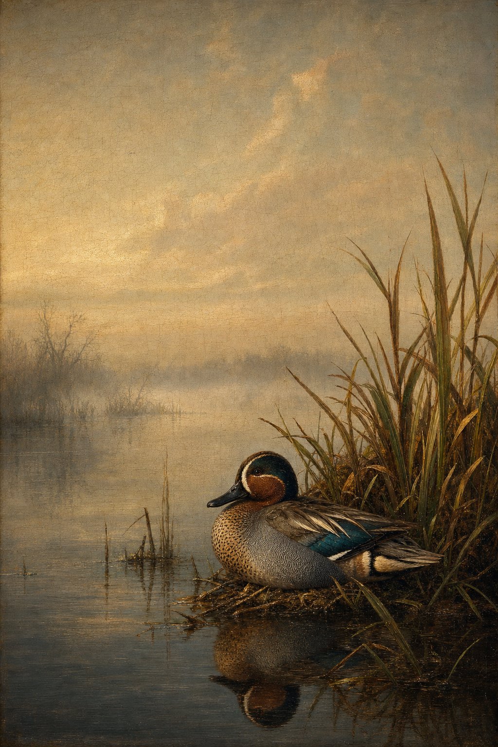 Blue-winged Teal Drake