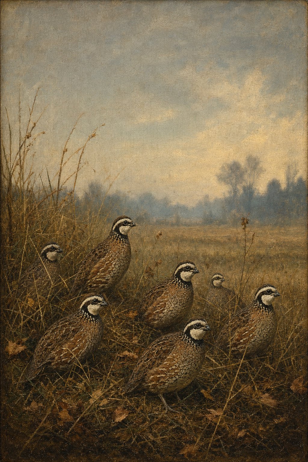 Bobwhite Quail Covey