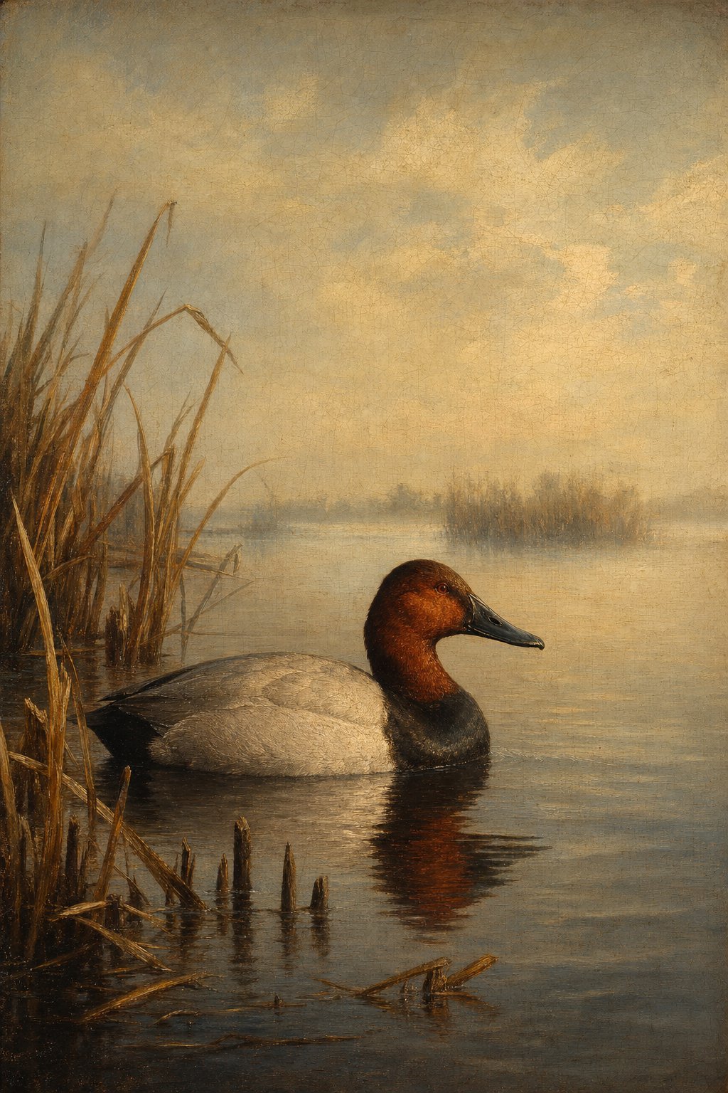 Canvasback Drake