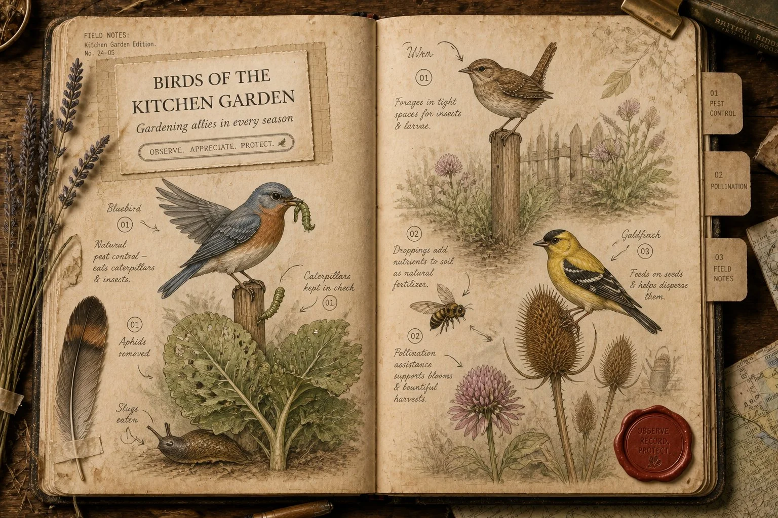 Are Birds Good for Your Garden? Yes - And Here's the Data