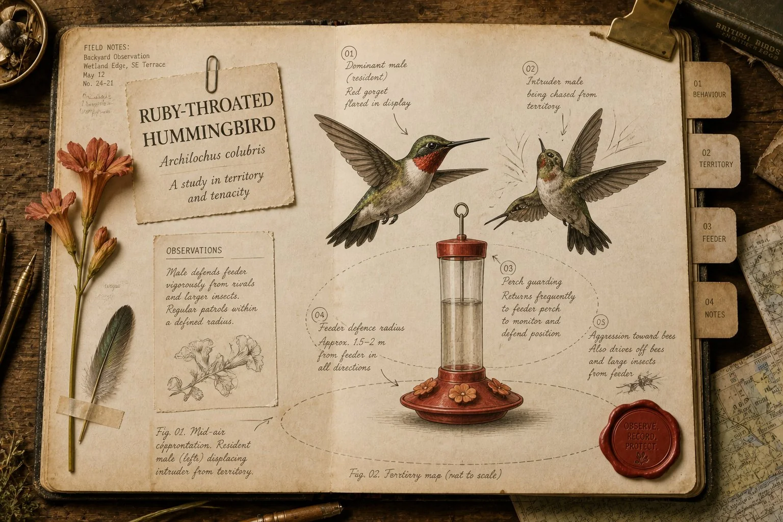Are Hummingbirds Territorial? Yes - Aggressively