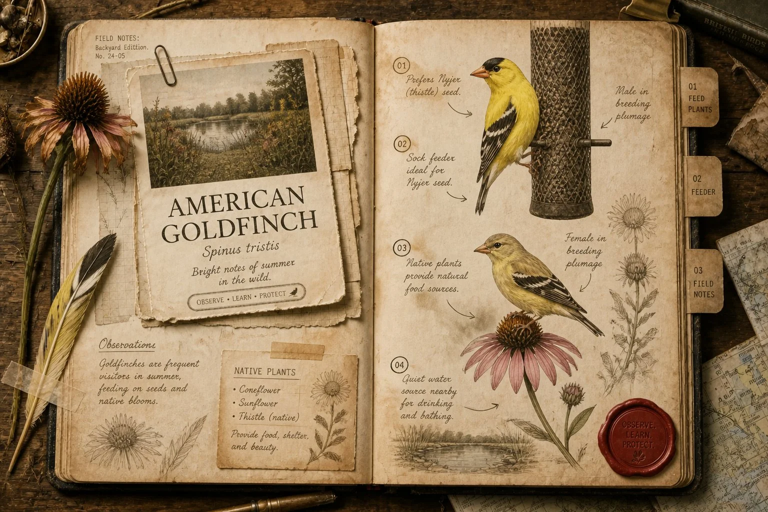 How to Attract American Goldfinches: The Three Things That Actually Work