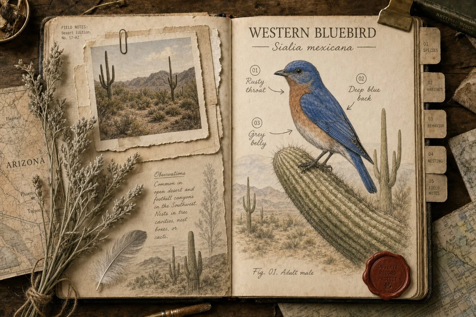 Blue Birds in Arizona: 12 Species You'll Actually See