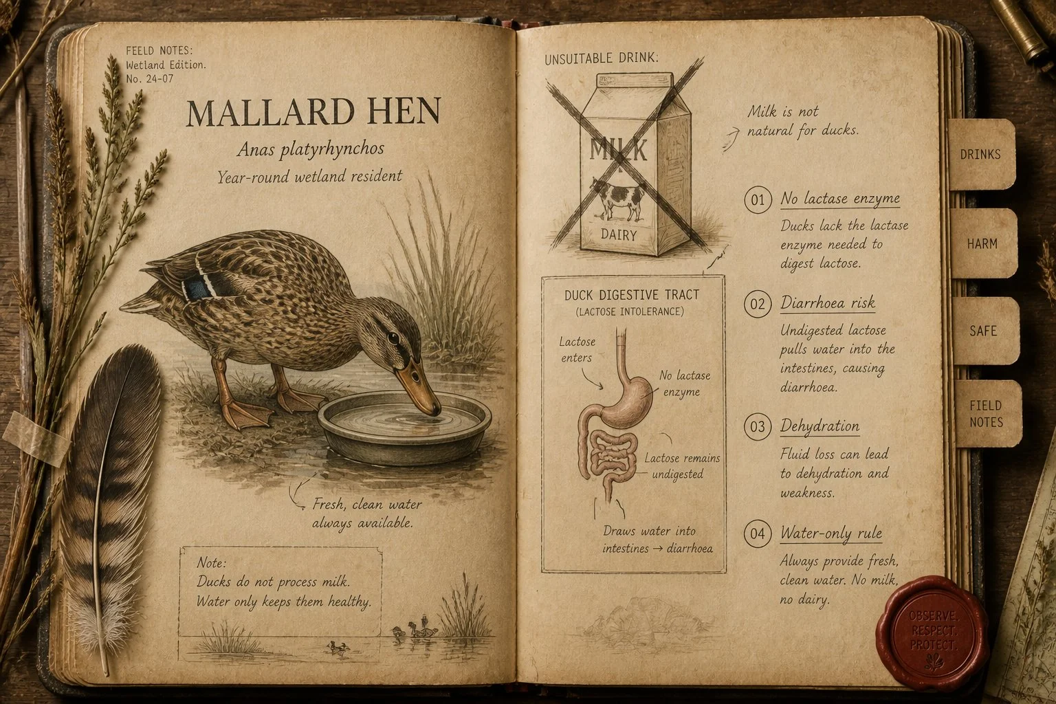 Can Ducks Drink Milk? No - And Here's Why It's Worse Than People Think
