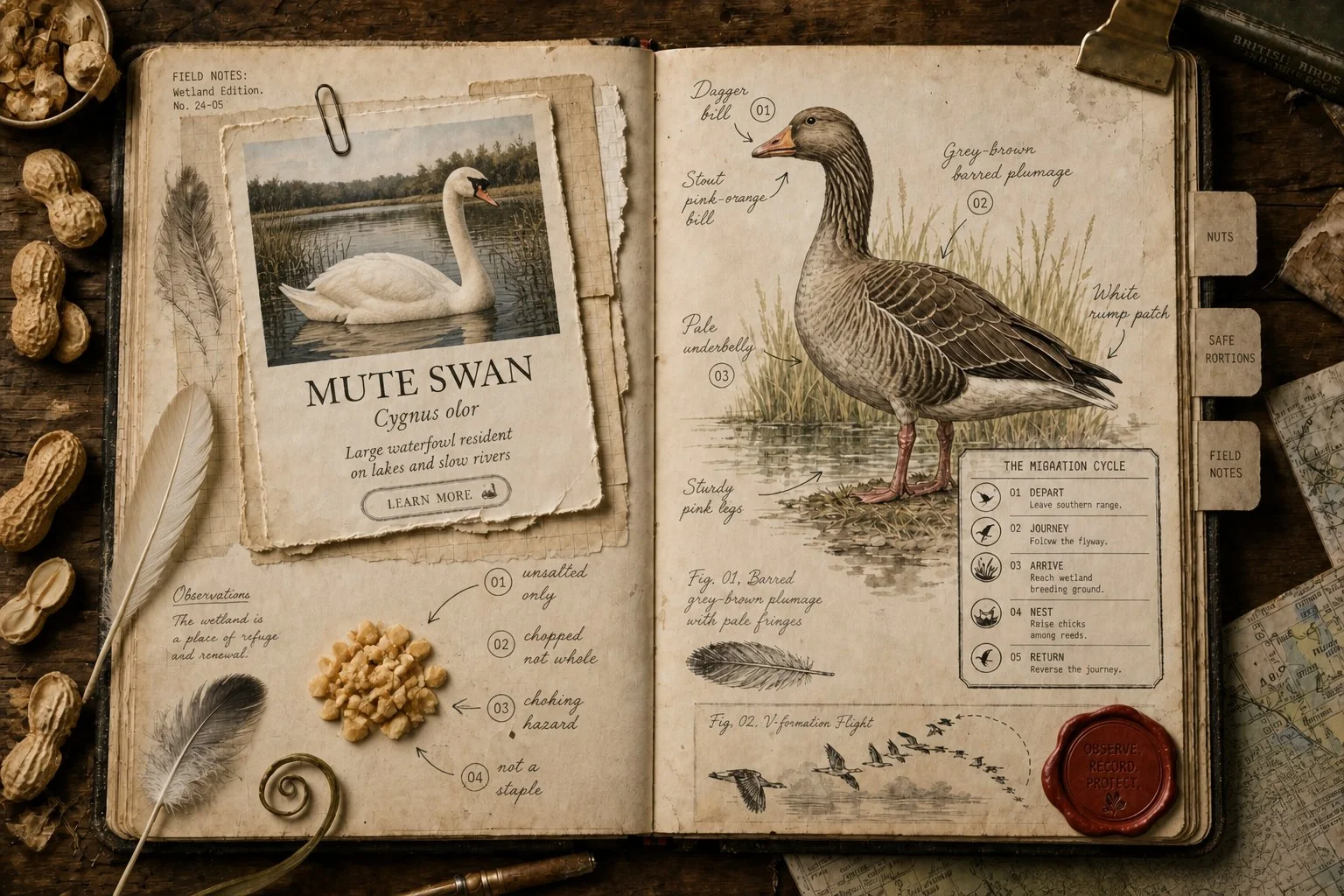 Can Swans Eat Peanuts? Yes - Unsalted, Chopped, In Small Amounts