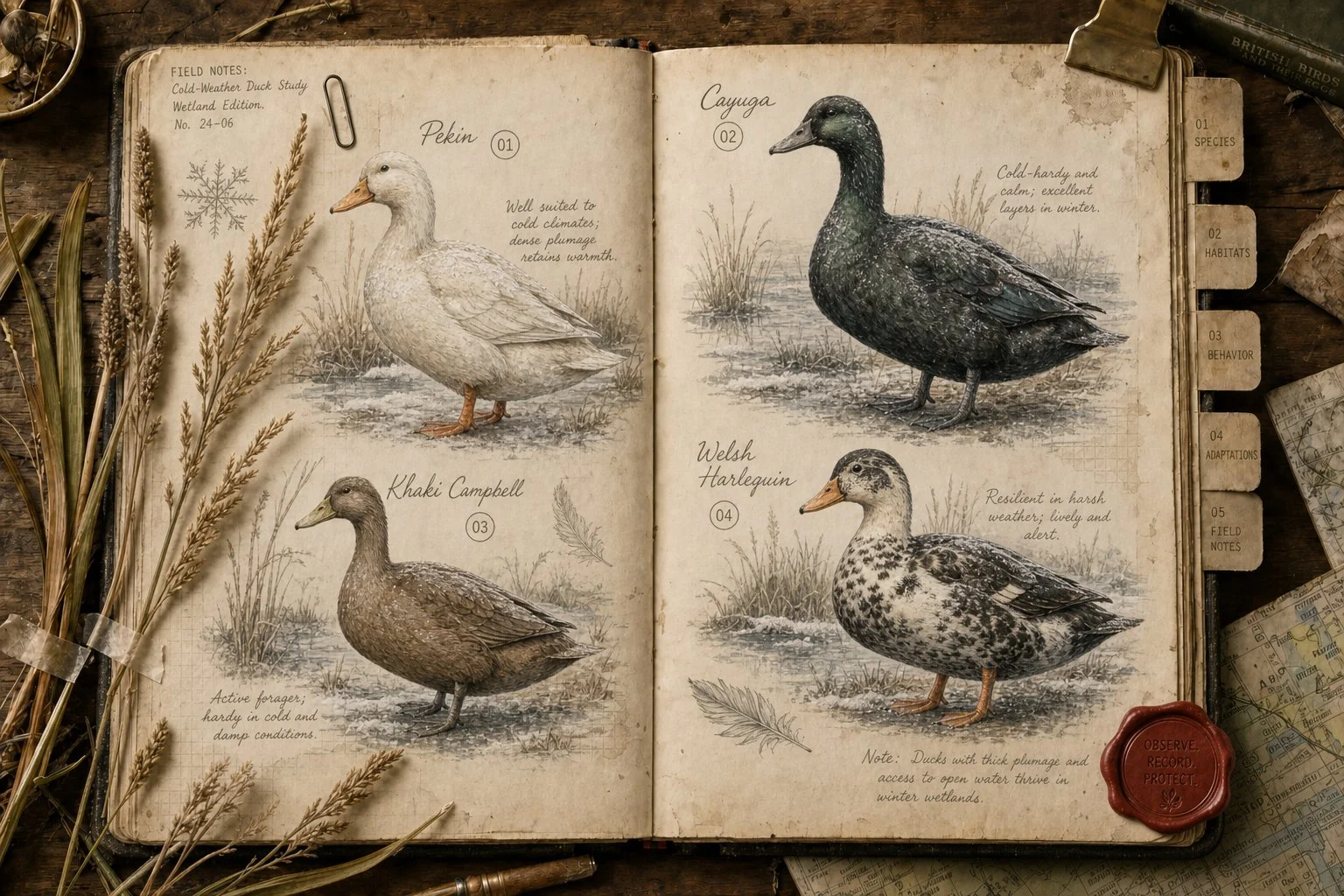Duck Breeds That Handle Cold Weather: 12 You Can Actually Keep