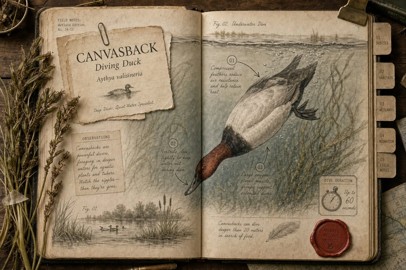 How Long Can Ducks Stay Underwater? Diving Duration by Species