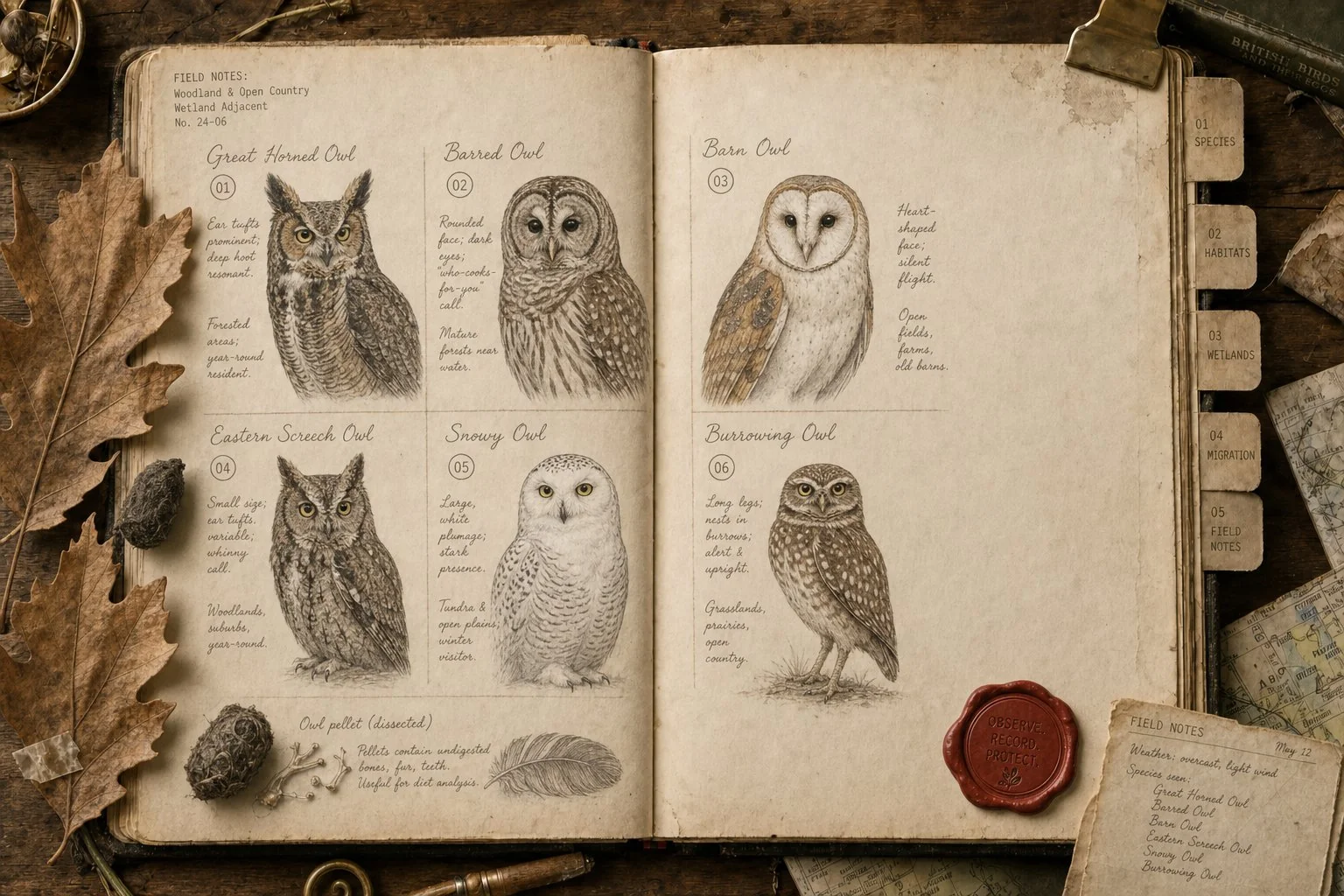 Types of Owls: 19 Species Found Across the United States