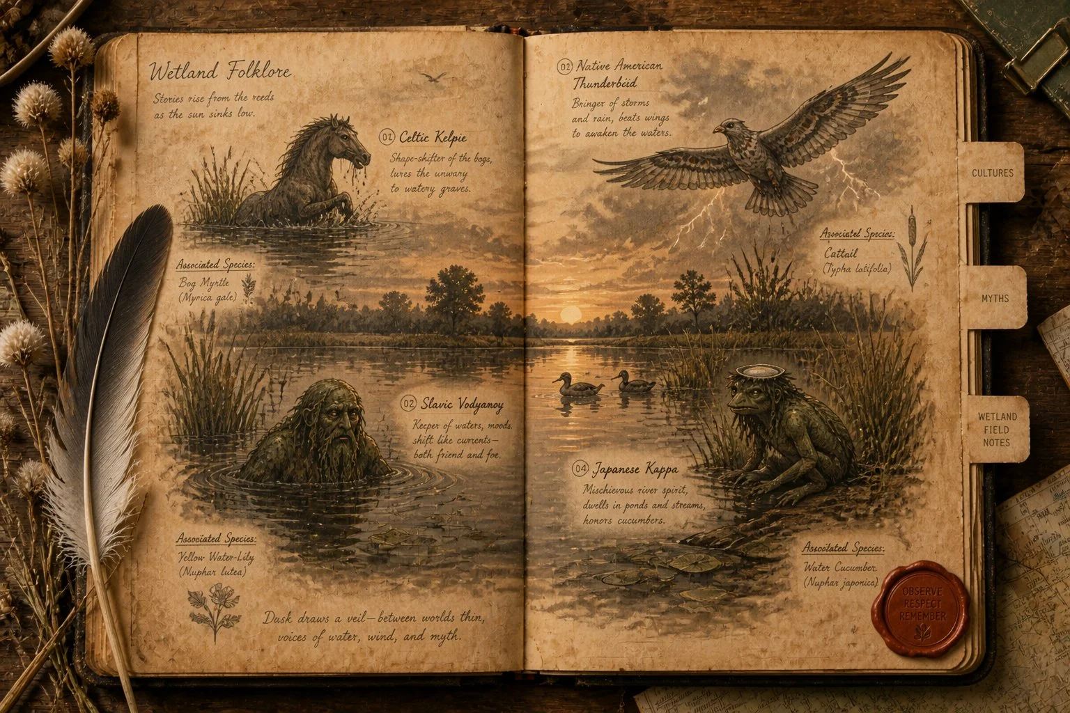 Wetlands in Folklore: Myths, Legends, and Traditions From Around the World