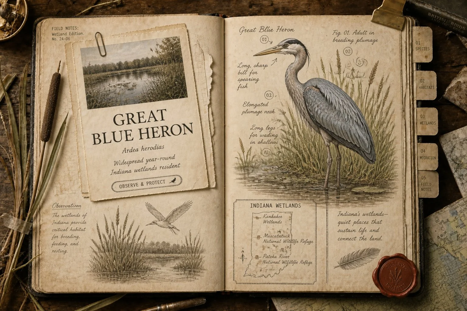 Wetlands in Indiana: What's Left and Where to Find It